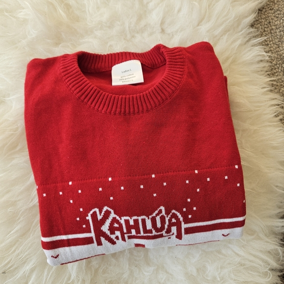 Women's Holiday Sweater Size Large Kahlua - Picture 10 of 12